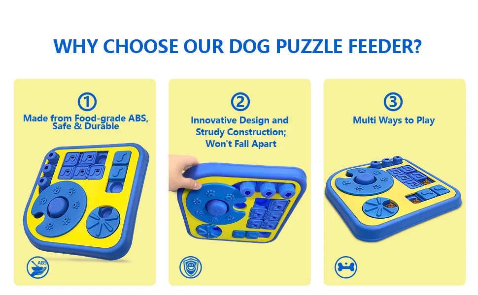 New Pet Puzzle Toy Interactive Treat Hiding Snuffle Toy Improves IQ and Relieves Boredom for Dogs and Cats Pet Products details