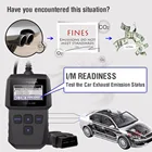 Check OBD2 Car Tools Scanner - Fualt Code Reader With Clear Check Engine Light Gauge Display