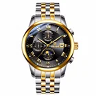 Mens Watches Automatic Tevise 9008 Automatic Watch Man Luxury 30M Waterproof Smart Stainless Steel Watches