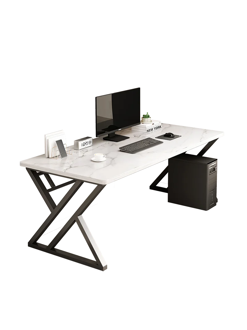 Modern Metal Frame Office Writing Gaming Study Work Computer Table Desk