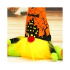 Party Gifts 2021 Halloween Party Accessories Decorative Faceless Man Doll Led Light-up Donut Ghost Gifts