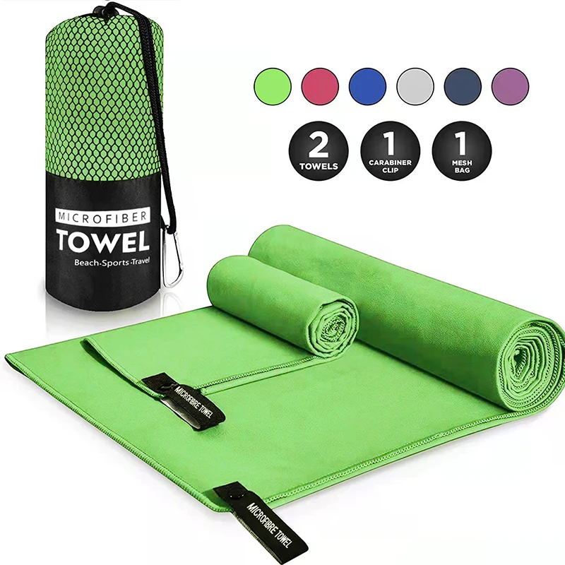 Hot Sale High Quality Customized Microfiber Travel Promotional Gym Towel With Logo