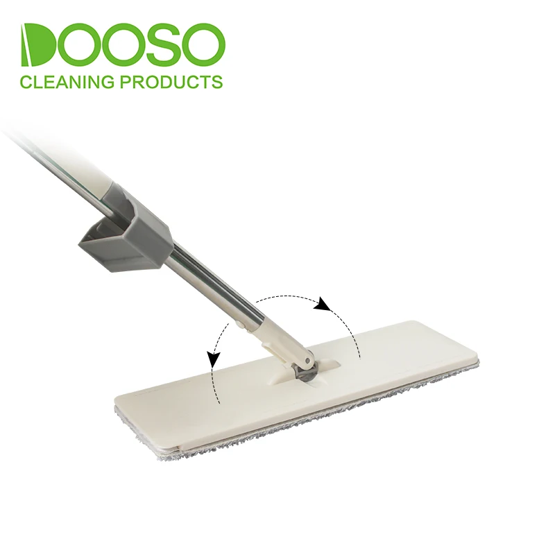 Self Wringing Floor Mop Telescopic Wiped Glass Flat Mop Comfortable Handle Twist Mop Cleaning Tool