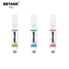 BBTANK Top Rated Empty 0.5ml 1ml Cartridge Cbd Oil 510 Thread Cartridge Full Ceramic Atomizer CBD Vaporizer Cartridge