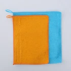 Cloth Bamboo Fiber Dish Towel Cloth Kitchen Cleaning Absorbent Anti-Grease Wiping Rags
