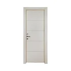 Doors Dor Fireproof Modern Interior Entrance Full WPC Solid Wood Doors For House Dor