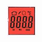 Lcd Factory Lcd TN Custom Monochrome Segment LCD For Forehead Temperature Meter