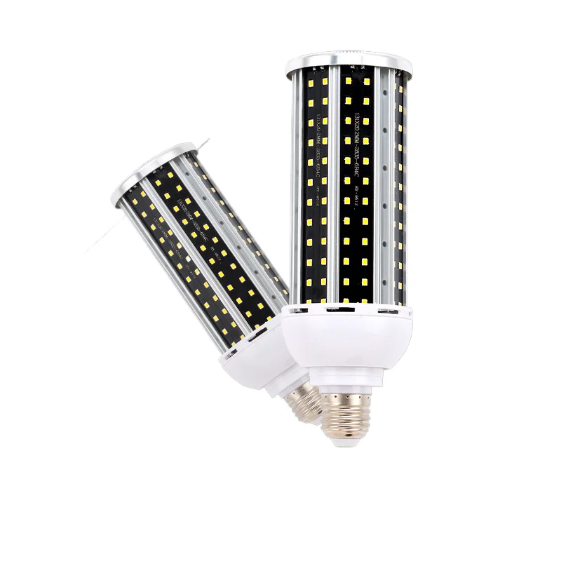 Factory LED corn light energy-saving light bulb E27 screw 10W30W60W80W100W120W high-power 110V-220V white warm light bulb