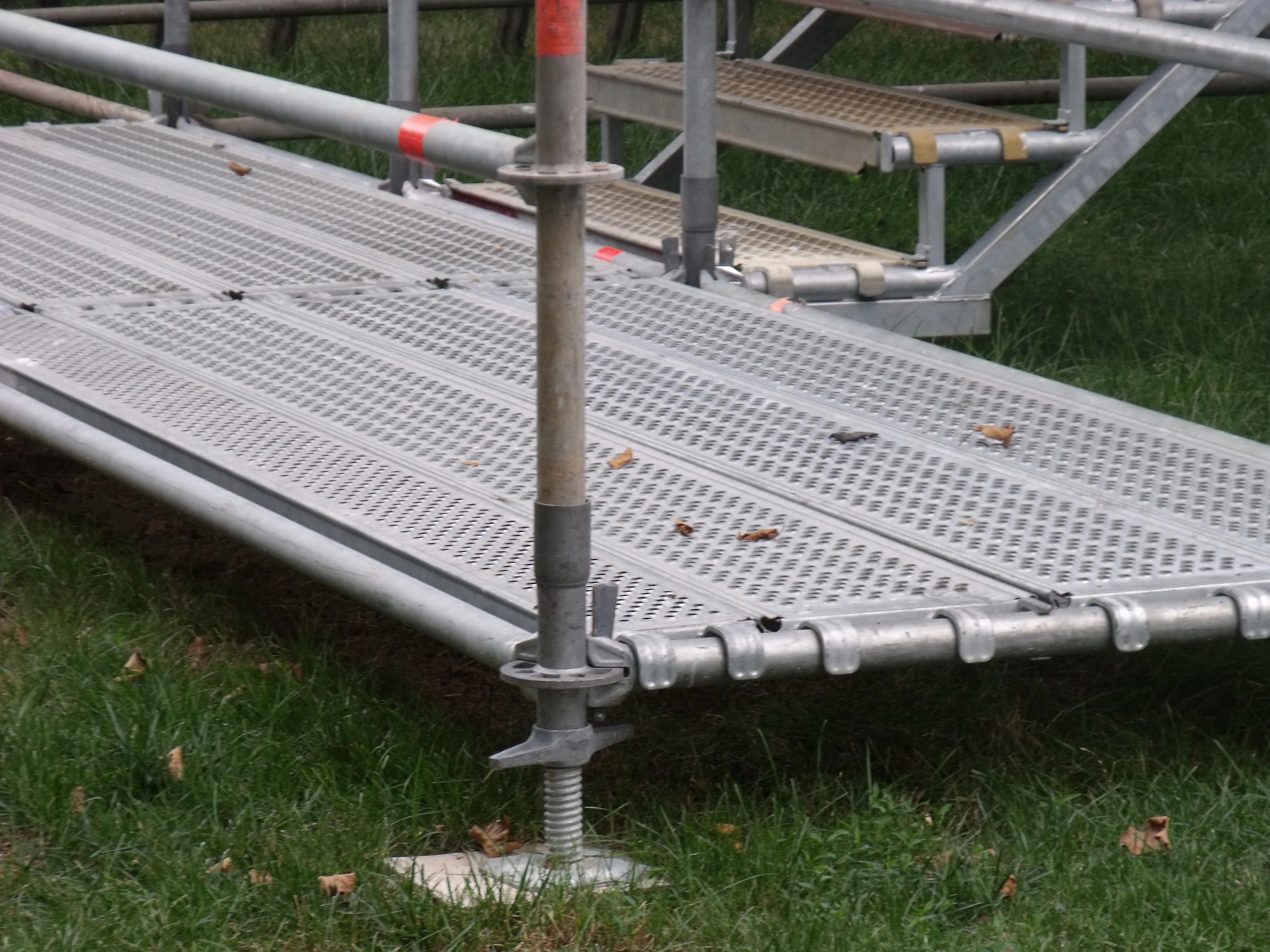 Aluminum Scaffold Plank With Trapdoor Plywood Walk Board Deck