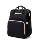 Baby Backpack Water Repellent Insulated Insulation Area Diaper Bags Mummy Baby Bed 2 In 1 Backpack
