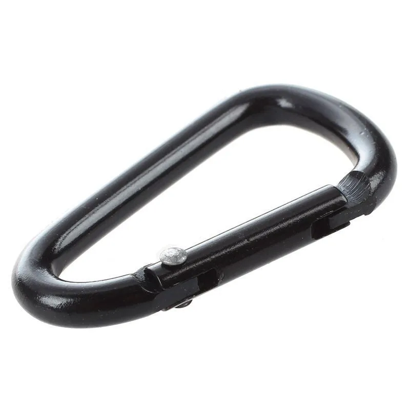 Aluminum Alloy Spring Snap Clip Hooks Climbing tools Convenient to use and carry 