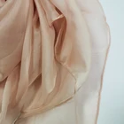 Chiffon Scarf Private Label 100 Silk Square Scarves Chiffon Silk Scarf Bound