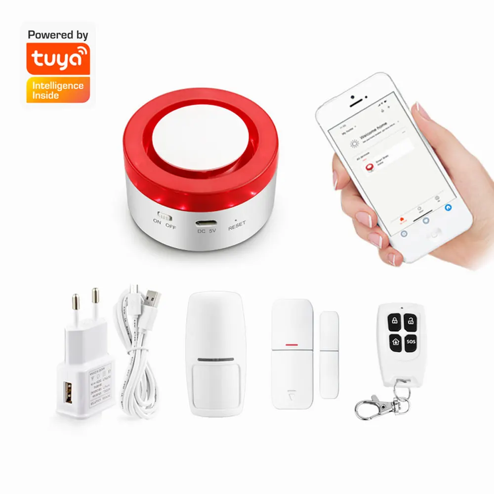 tuya smart home alarm