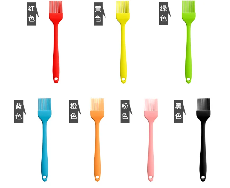 USSE Kitchen Silicone Basting Pastry Brush, Heat Resistant Basting Brushes for Baking Grilling Cooking and Spreading