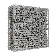 High Quality Welded mesh gabion box stone cage stone box to as stairs villa stone decoration