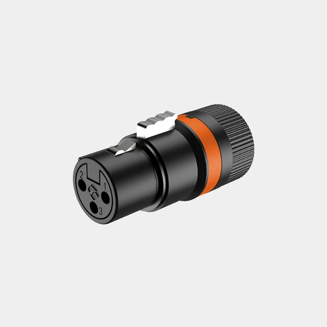 ROXTONE LX3F  Low Profile Rotatable XLR Female 3 Pin Connector