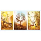 Canvas Newly Designed Custom Handmade Animal Art 5d Sika Deer Diamond Painting Kids Canvas