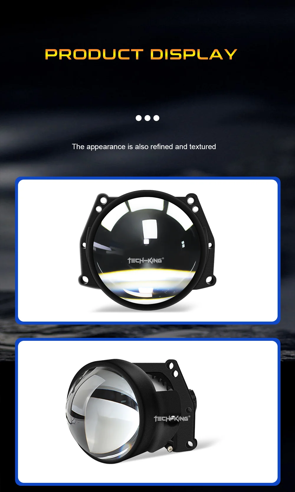 Wholesale M23N High Power Led Headlights Lenses 130W Bi Led Projector Lens Lamp for Car 28000lm H4 Bulbs for Car Accessories