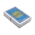 Original Stock poker playing cards mat rubber games good price