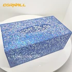 Wholesale Colorful Acrylic Tissue Boxes Tissue Storage Box Organizer
