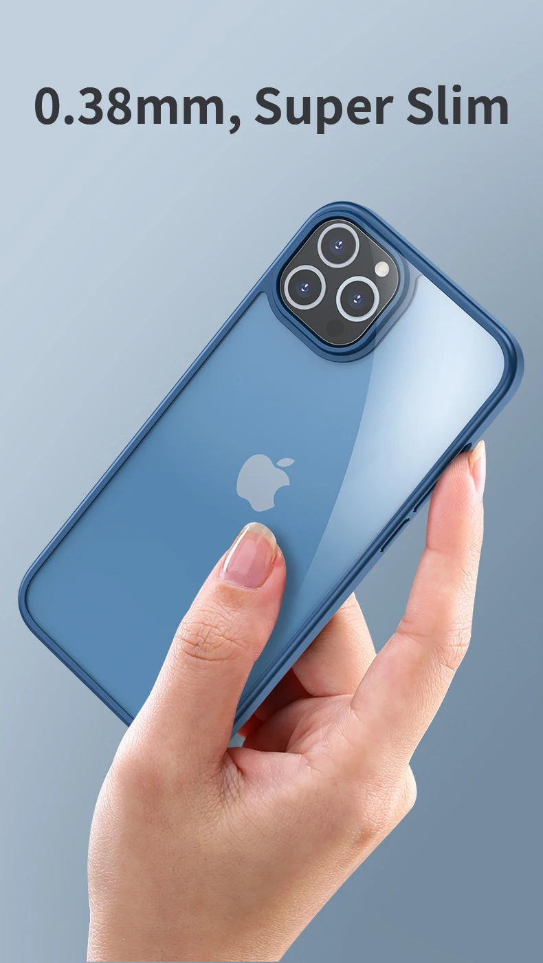 PRODA/AZEADA Colorful Ultra Thin Phone Case 0.38mm For iPhone 11 12 New 13 2021 Protective Mobile Phone Bags And Cases