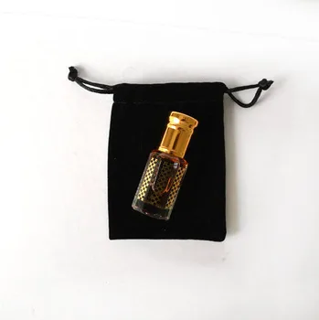 3ml 6ml 12ml 15ml Octangle Shape Attar Glass Bottles perfume oil glass bottle