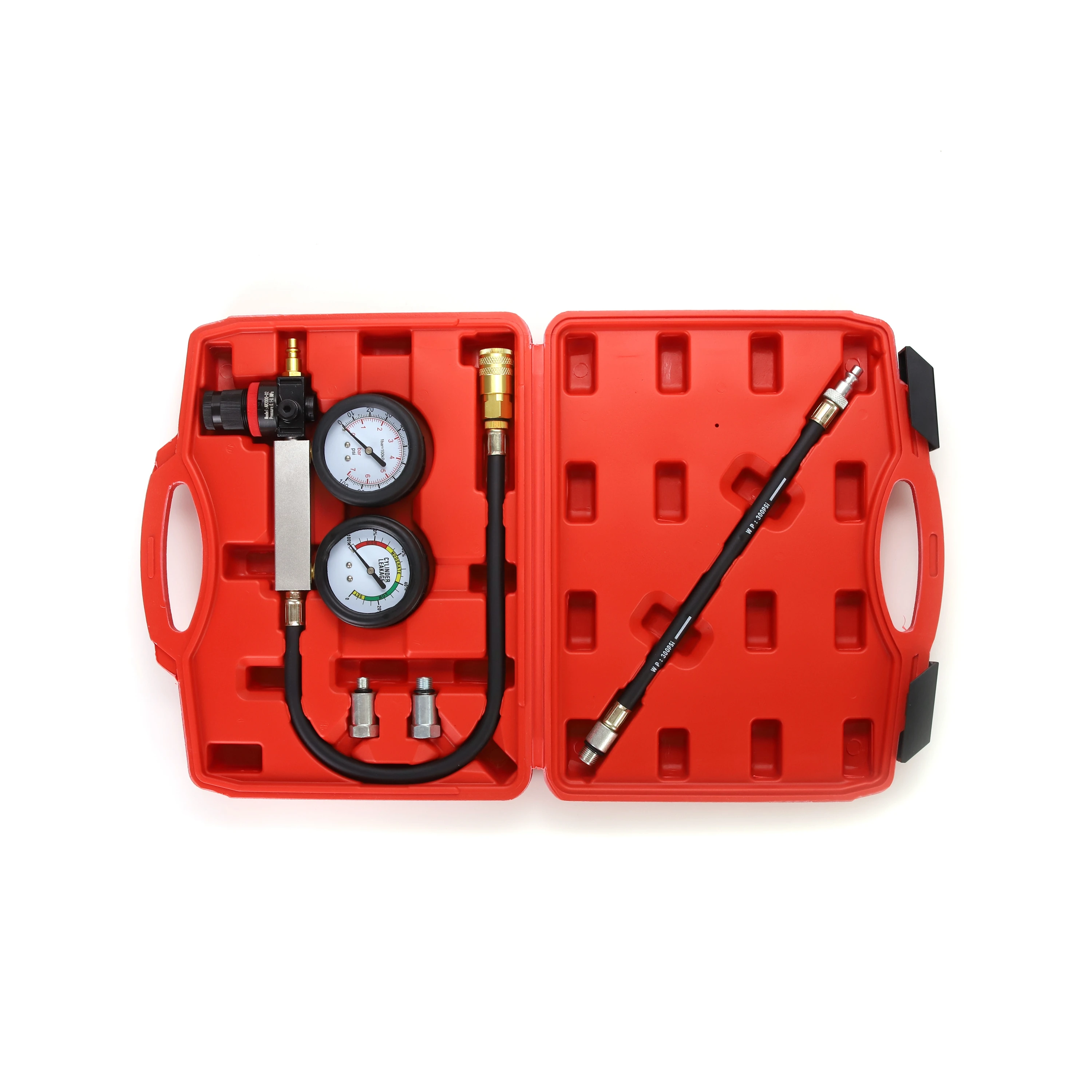 专业油缸压力测试工具油缸泄漏检测器套装油缸双表泄漏测试仪套件