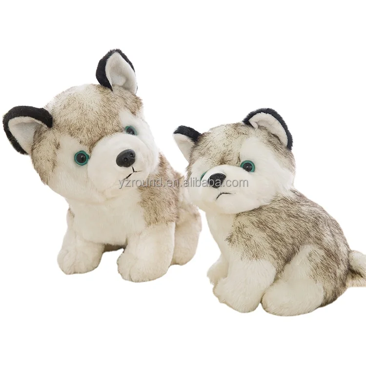 pomsky puppy stuffed animal