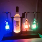 Led Lamp Led Design Table Lamp Creative Fashion Design Bar LED Table Lamp With Botton Switch And Wine Glass Hanger