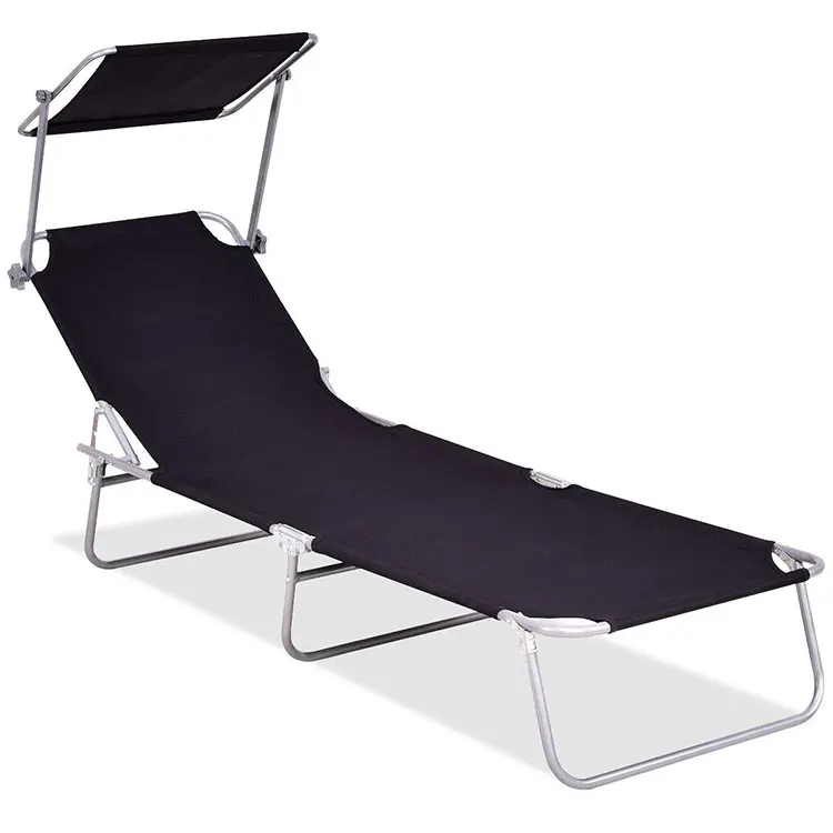 reclining chair with sun shade