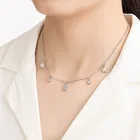 Zircon Star New Fashion Cubic Zircon Star And Crystal Necklace 5 Accessories Pendant Necklace