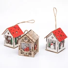 Handmade Factory Direct Handmade Home Decor Christmas Decorations Wooden Ornaments Gift Art Craft