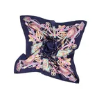 Silk Scarves Print Scarf Satin High Quality Customized Silk Satin Scarves Digital Printing Scarf Silk Satin