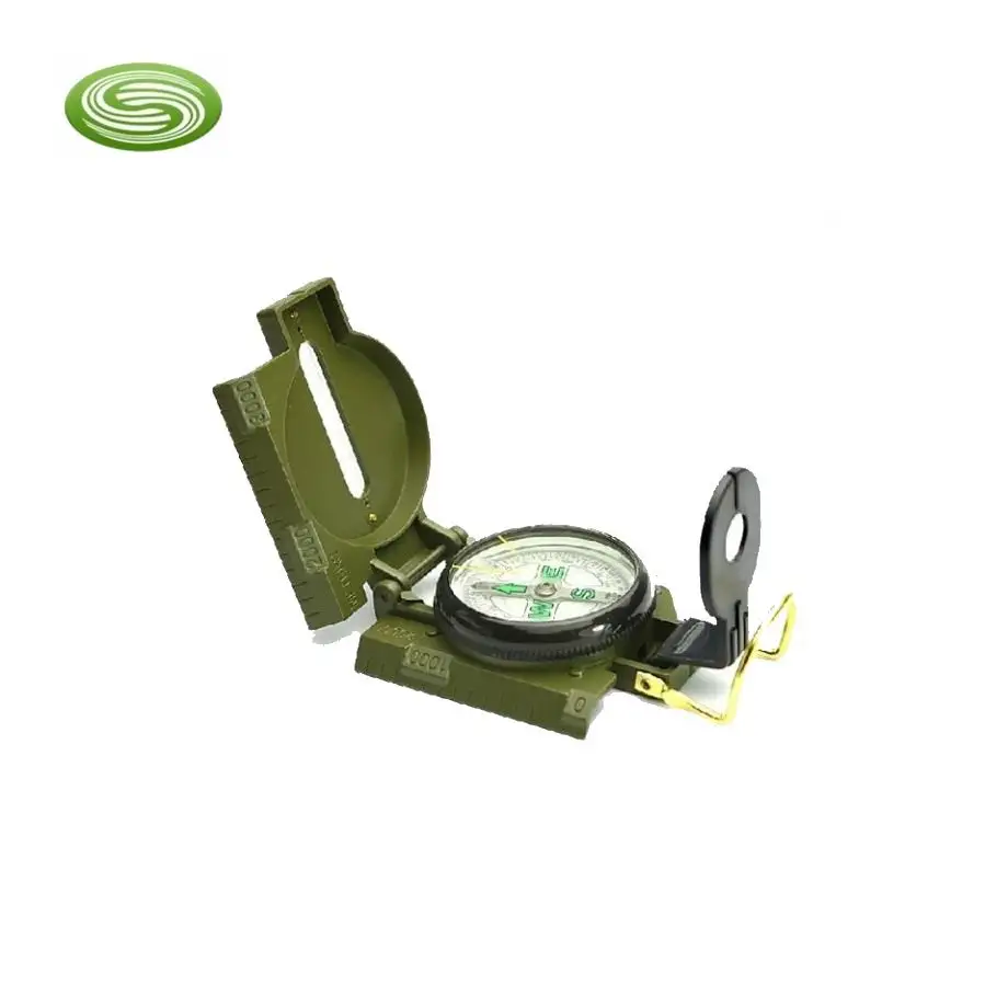 EF Army Aluminum Military Lensatic Marching Compass AL 
