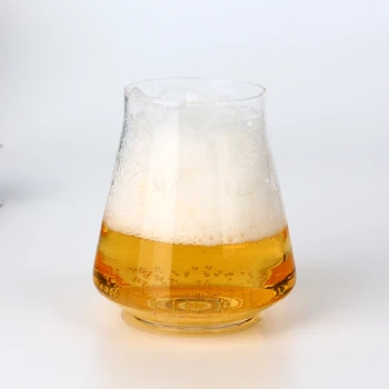 Wholesale Cheap Bar Glassware Double Sided Drinking Beer Glass Beer Steins Beer Glass Cup