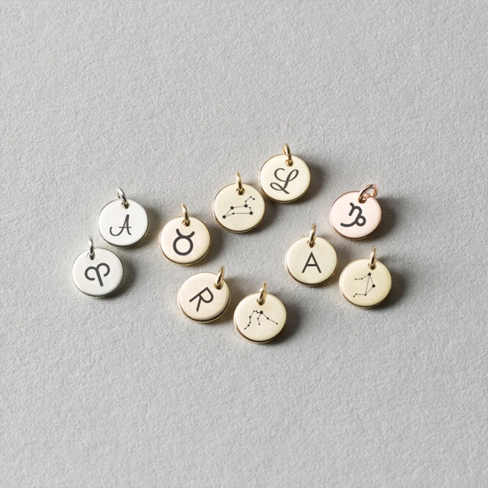 Custom Logo Tags Stainless Steel Designer Charms For Necklace Jewelry  Making - Buy Desinger Charms For Jewelry Making,Wholesale Designer Charms, Charms For Necklace Making Product on Alibaba.com