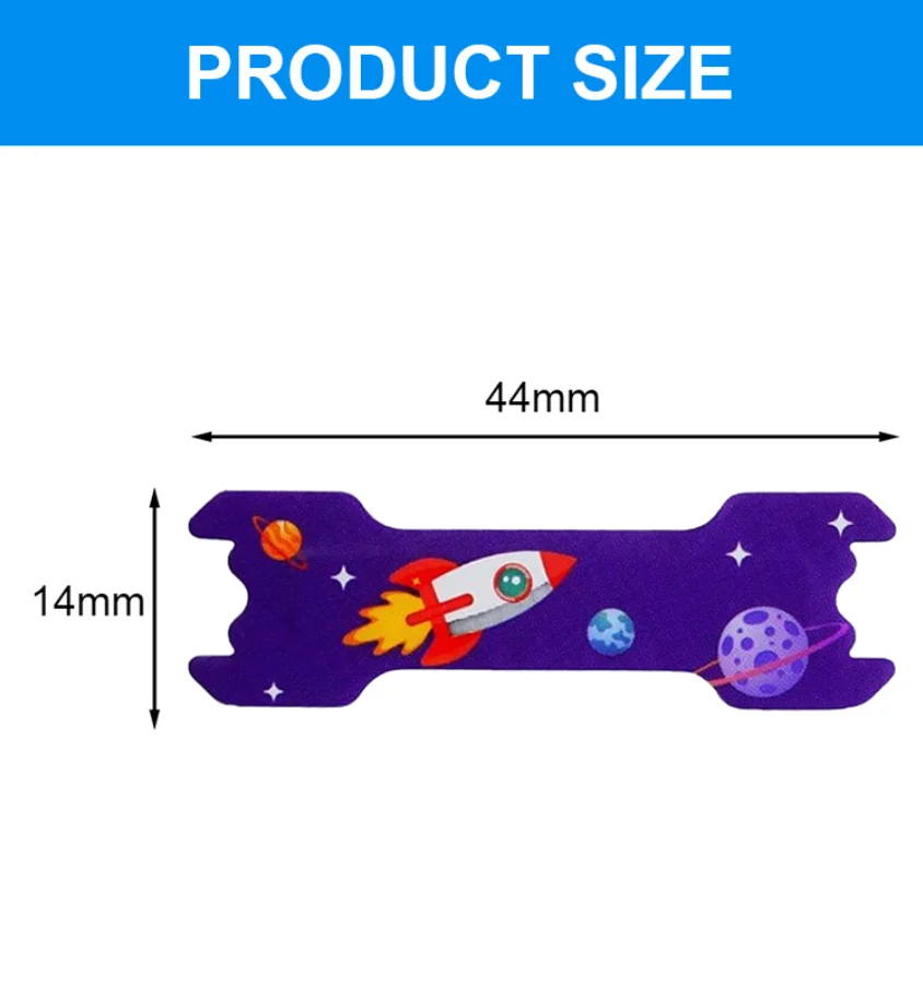 Small Size Kids Nasal Strips S-44*14MM Extra Strength Nose Strips for Breathing Nasal Congestion Relief Nose Tape for Children details