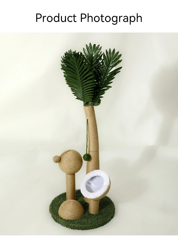 2024 Summer Cat Climbing Tree Sisal New Cat Scratching Board Grinding Claw Cat Toy supplier