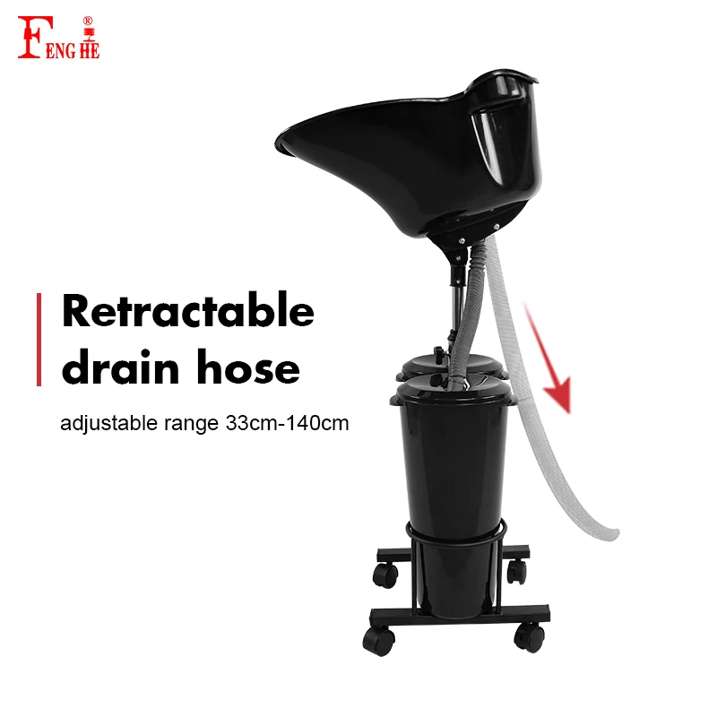 wholesale Electric with Bowl Sink Hair Wash Massage Bathroom Salon Beauty Furniture hair salon wash basin