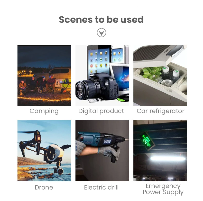 Flying Electric Car Battery Lithium Camping Home Outdoor Energy Storage