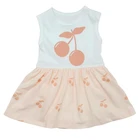 Girls Dresses Girl Cotton Dress Good Quality Printing Flower Girls Dresses Baby Girl Cotton Dress
