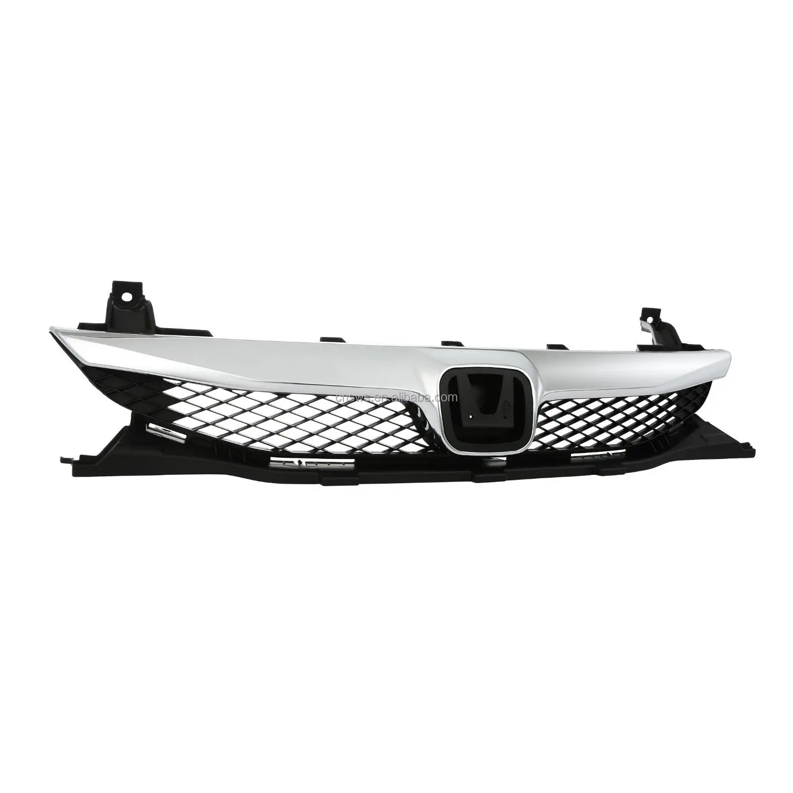 Produkt OEM-Autoteileersatz, neuer verchromter oberer Kühlergrill für die vordere Stoßstange für Honda Civic 2009–2011, ho1210127, ho1200198-36