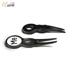 Golf Wholesale Custom Golf Accessories Blank Metal Bulk Personalized Golf Divot Tools With Magnet Golf Ball Marker