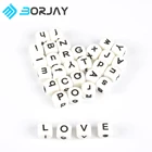 Wholesale Alphabet Beads Silicone Beads Wholesale Alphabet Letter Beads Baby Silicone Teething Beads