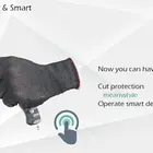Work A4 Glove NMSHIELD 18 Gauge Ansi Cut A4 PU Gloves With Touch Screen