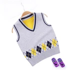 Clothing Boy Wholesale Toddler Kids Clothing Sleeveless Knitted Winter Designs Baby Boy Sweater