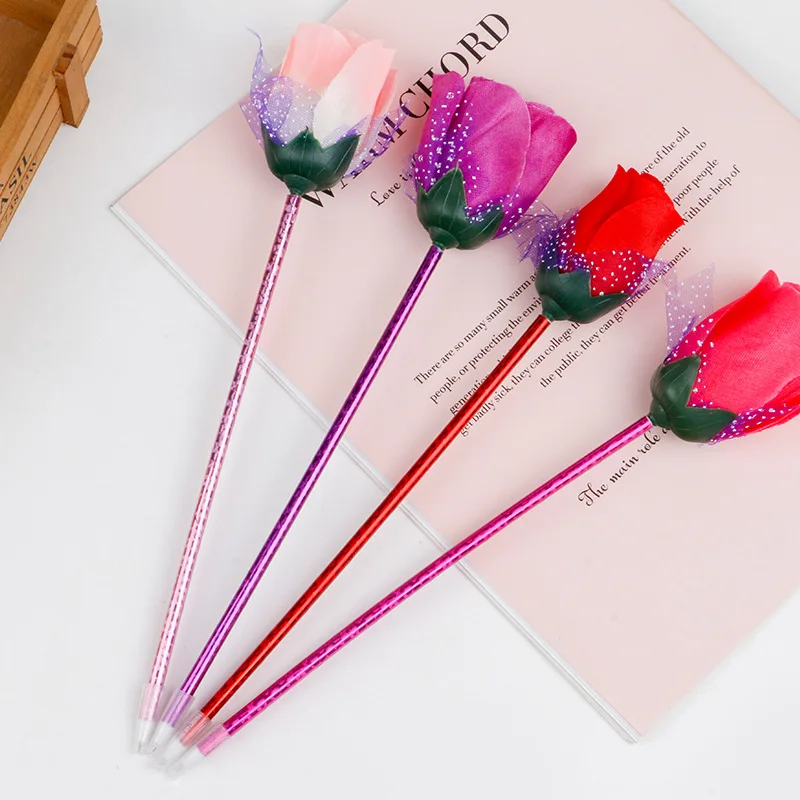 Creative Romantic  Rose Ballpoint Pen Student Prizes Business Gifts