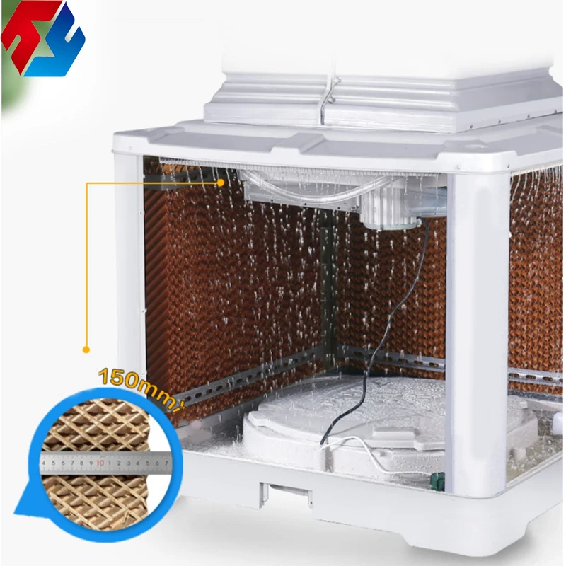 Type Evaporative Air Conditioner, 220V, 1.1/1.5/2.2/3KW - detail 8