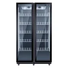 Glass Door Commercial Supermarket Beverage Chiller Drinks Cooler Beer Display Fridge Refrigerator