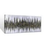 Pictures Handpainted Abstract Gold Foil Pictures Canvas Wall Art For Home Decoration